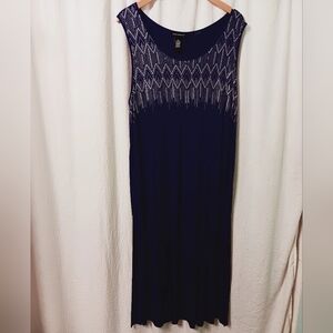 3 X$20. Catherines| PURPLE A-Line Sequin Flared Tank  Dress Size 0X / 14/16 W